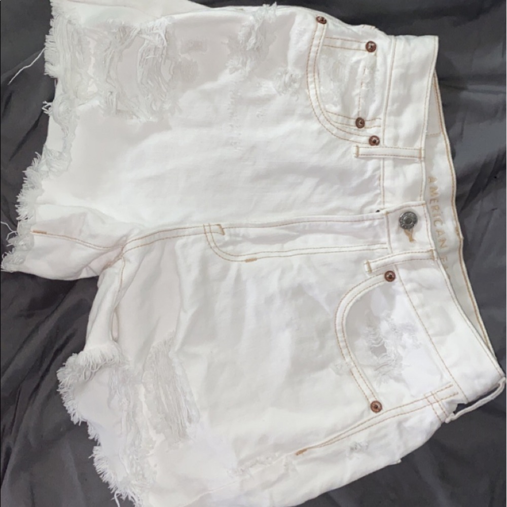 American Eagle White Shorts